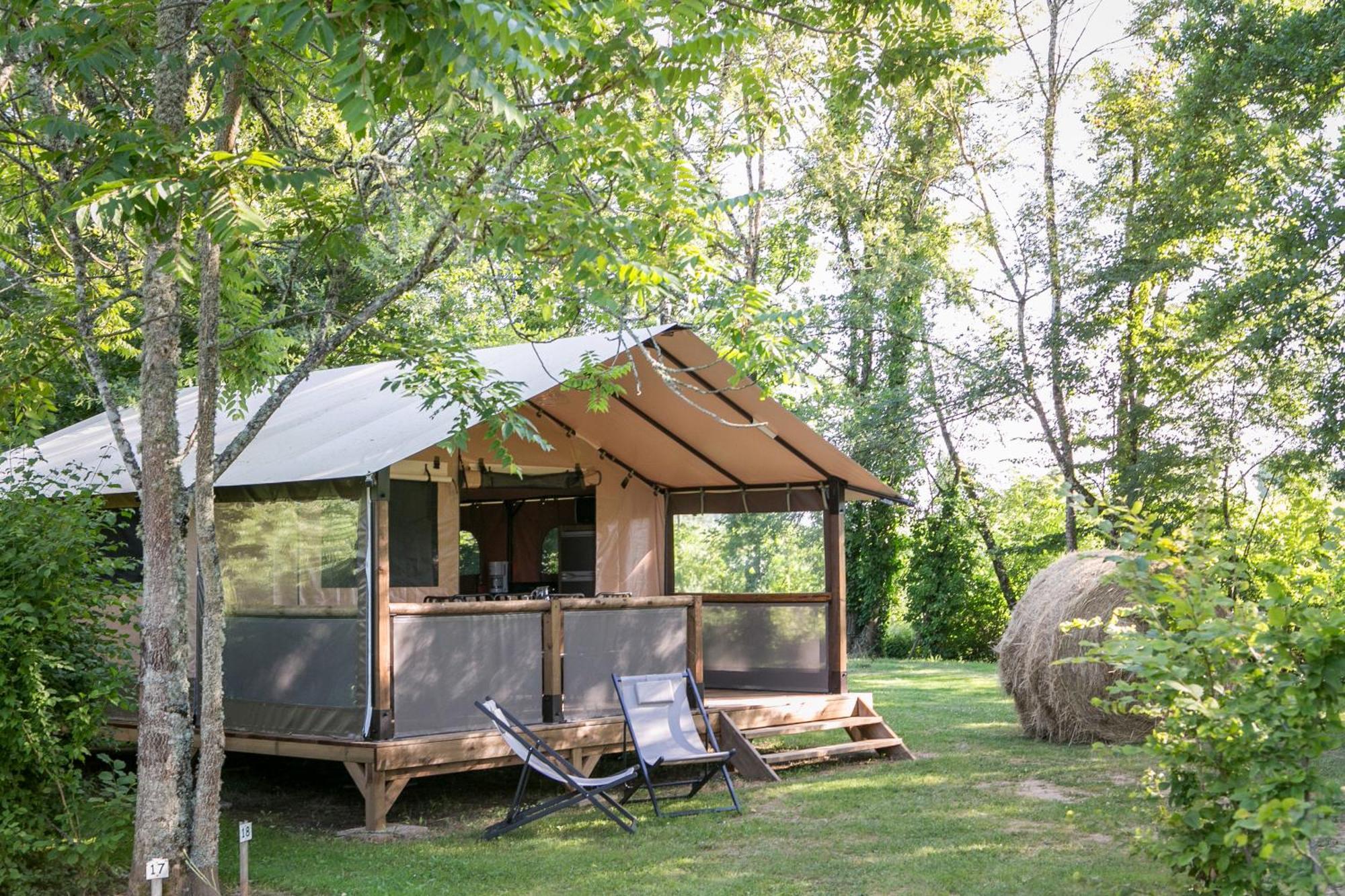 Camping La Ferme De Perdigat Limeuil Екстер'єр фото